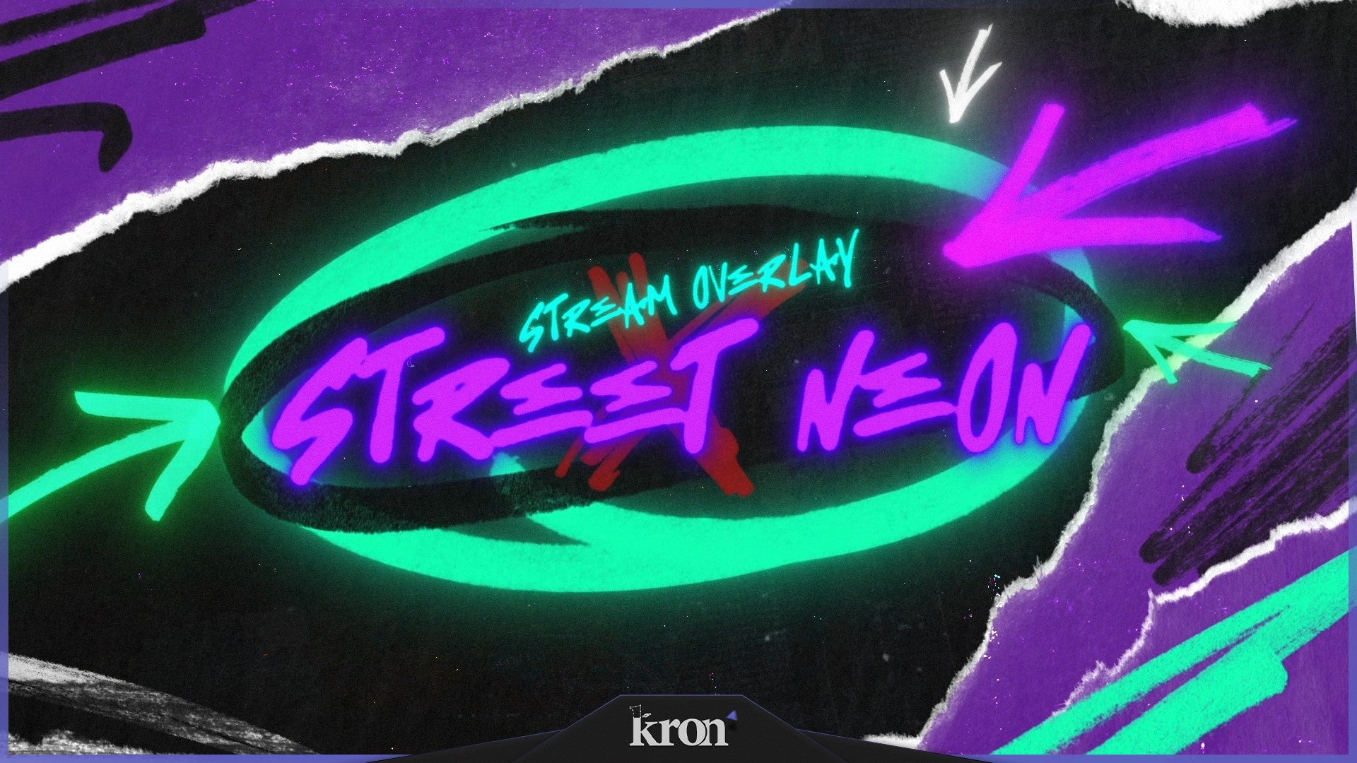 Street Neon Stream Overlay