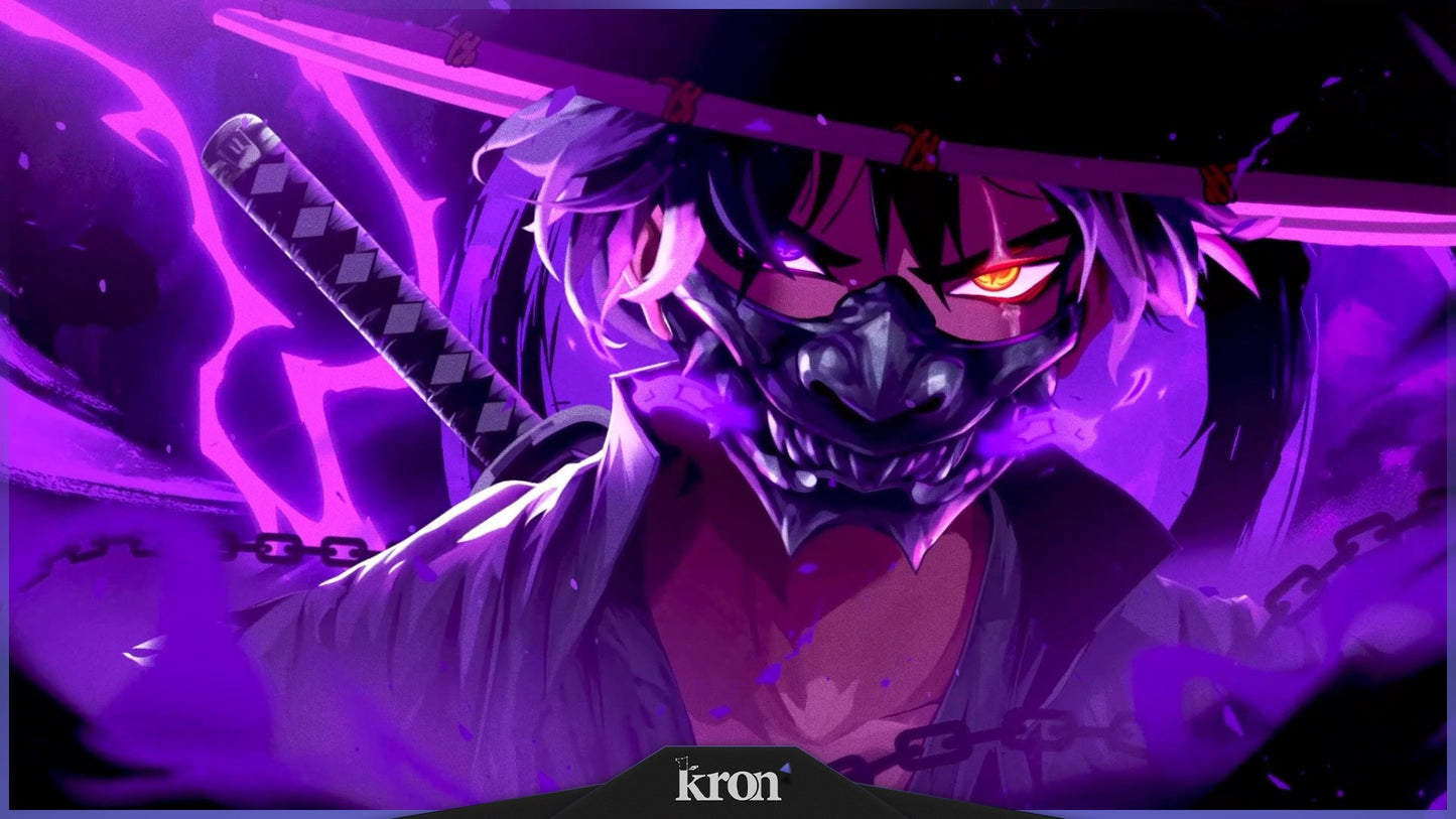 Phonk Oni Overlay Animado