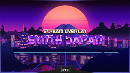 Synth Japan Stream Overlay