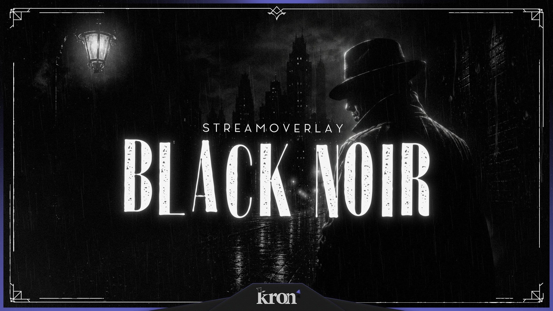 Black Noir Stream Overlay