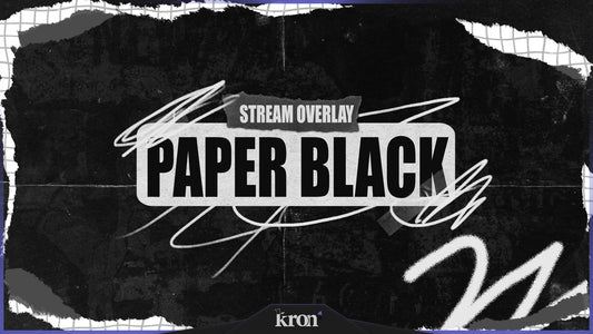 Paper Black Stream Overlay