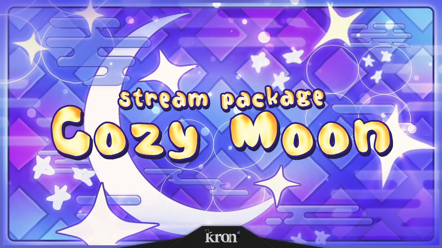 Cozy Moon Overlay Animado