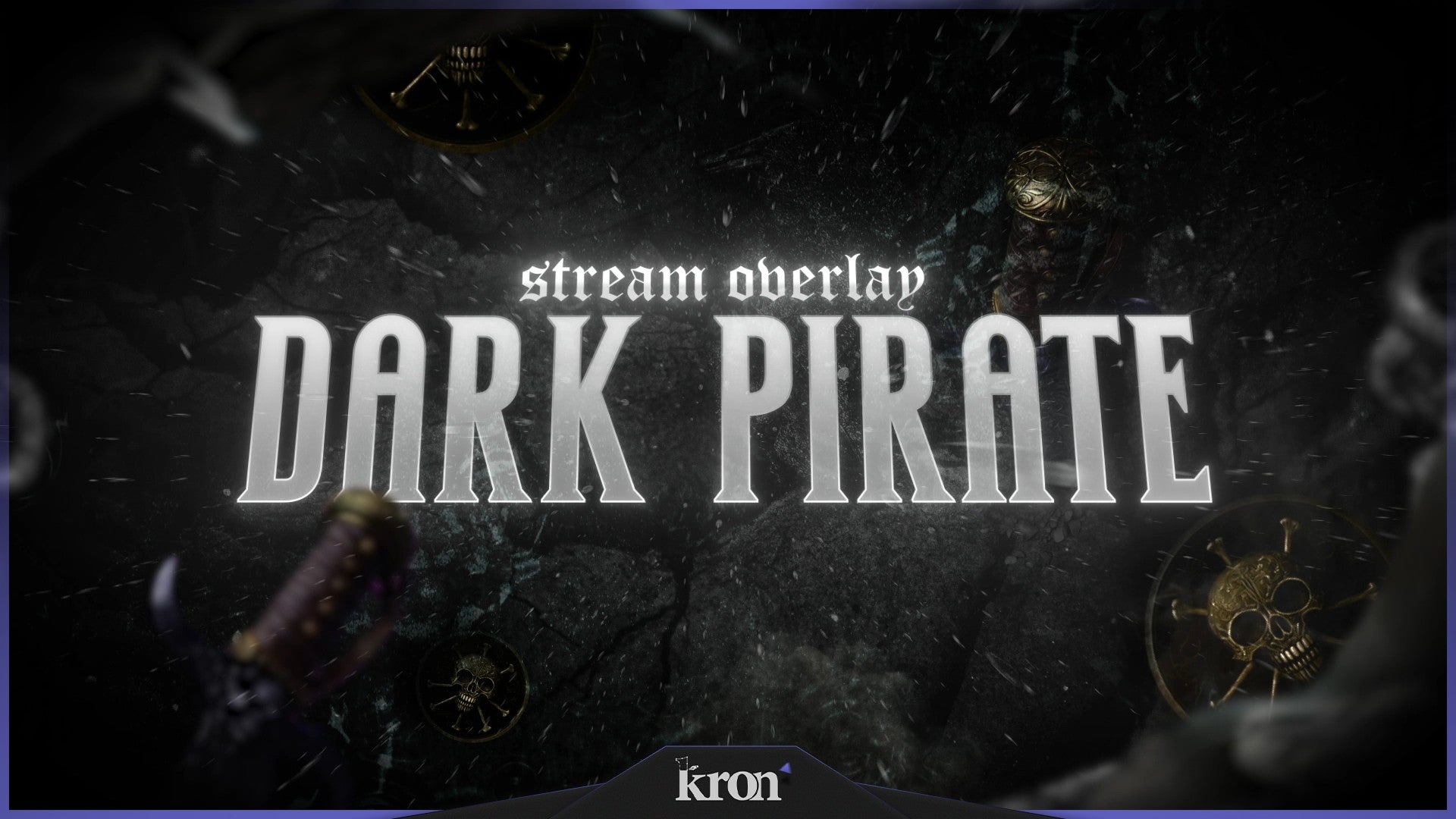 Dark Pirate Stream Overlay