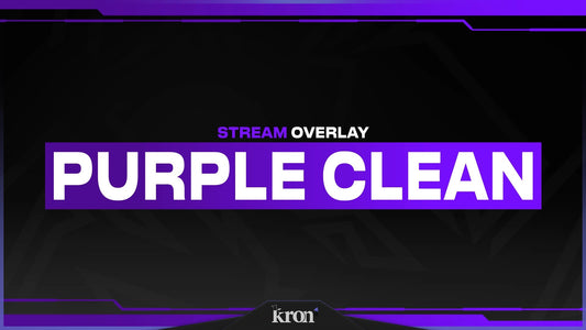Purple Clean Stream Overlay