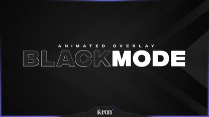 Overlay Animado Black Mode