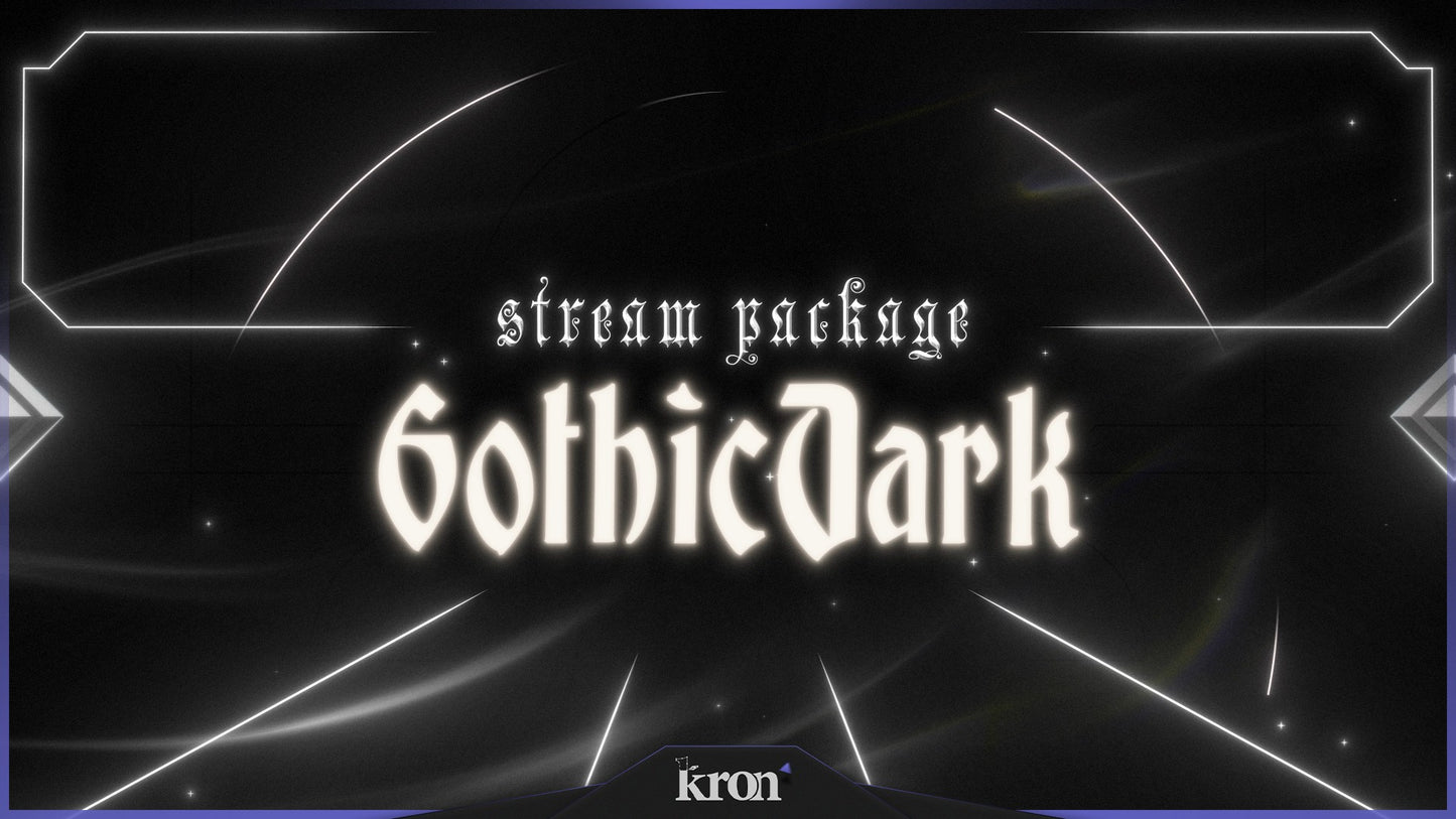 Gothic Dark Stream Overlay