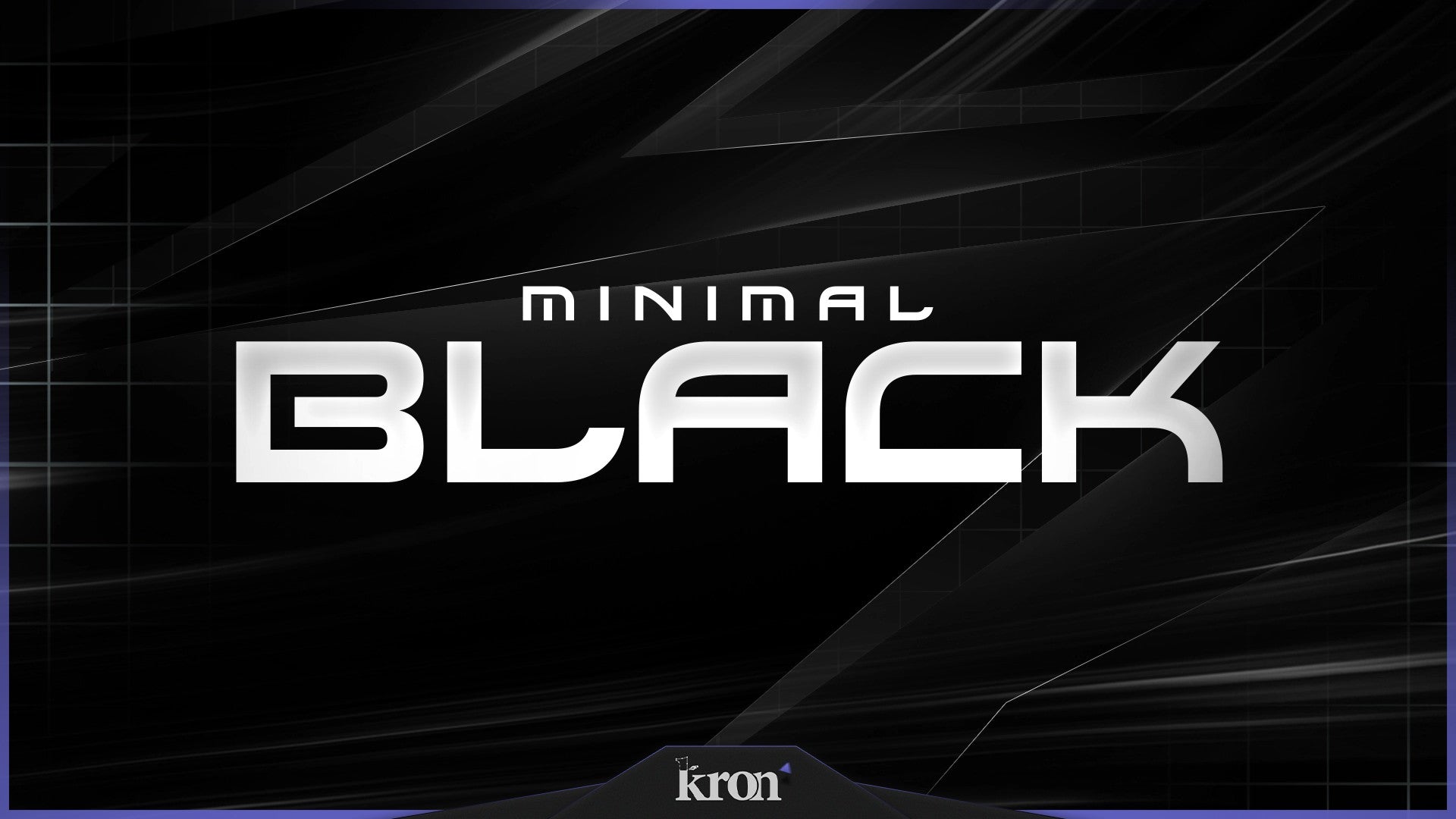 Minimal Black FREE Stream Overlay