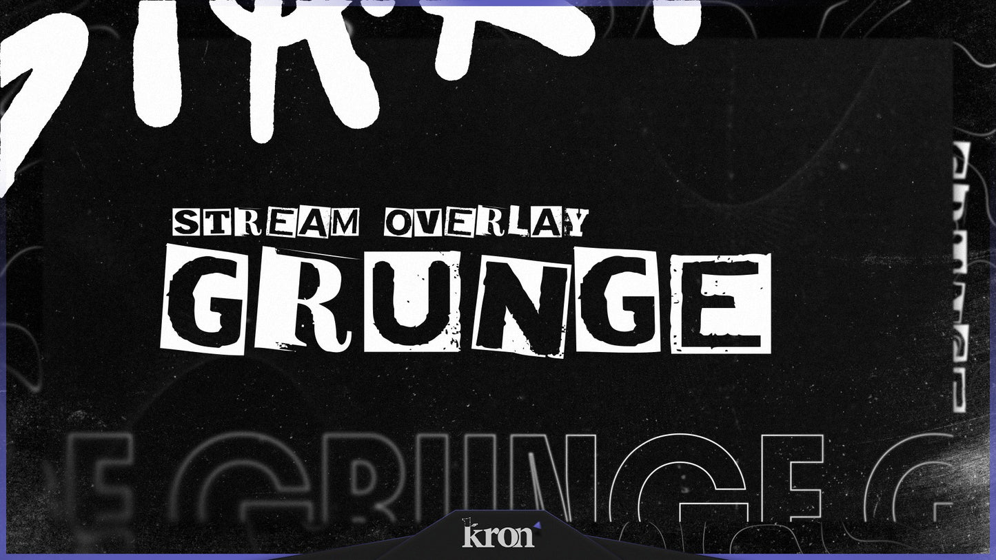 Grunge Stream Overlay