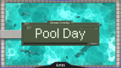 Pool Day Stream Overlay