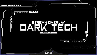 Dark Tech Overlay Animado