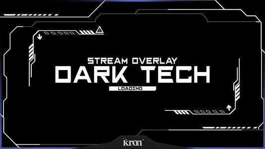 Dark Tech Overlay Animado