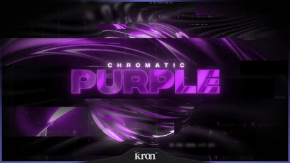 Chromatic Purple Stream Overlay