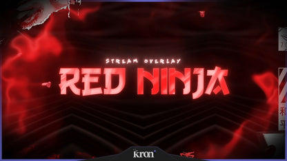 Red Ninja Stream Overlay